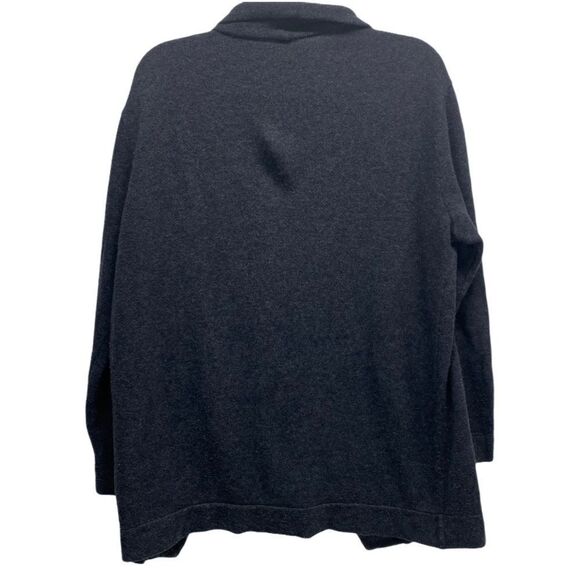 J. Crew Drape Front Cardigan size Medium - Picture 2 of 6